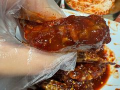 -草家酱蟹炭火烤肉店(珲春南路一店)