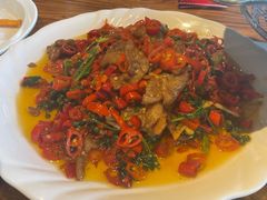 小炒黄牛肉-呱呱叫民俗风味主题餐厅(沣峪口店)