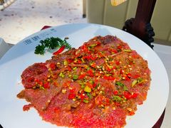 手打鲜椒嫩牛肉-渡娘火锅(大兴大悦春风里店)