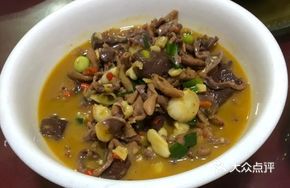 Blood and Chicken Offal Stew