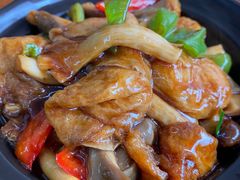 双菇面筋煲-胡子饮食店