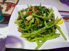 泰式飞天炒通菜-龙记·香港茶餐厅(海上世界店)