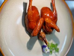 爆汁玻璃乳鸽-台山侨雅海鲜粥底火锅(台山侨雅花苑店)