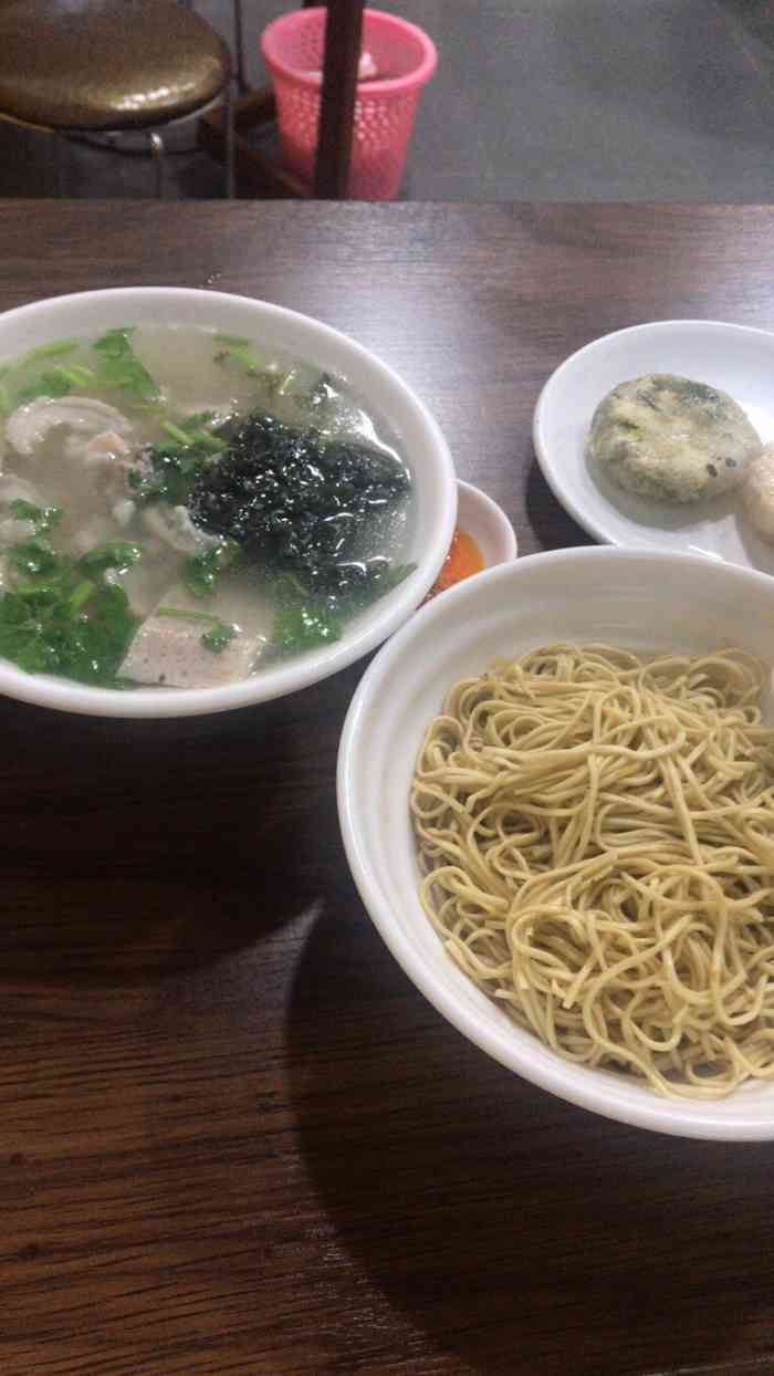 廖记峡山酥面-"来不及拍照 看看这空碗就知道有多好吃!