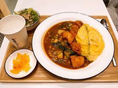 炸鸡块咖喱蛋包饭-池奈·咖喱蛋包饭(熙地港店)