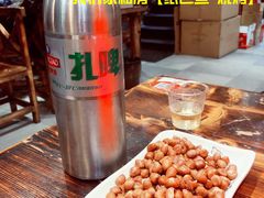 油炸花生米-我们家私房纸包鱼·烧烤