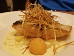 油封三文魚伴大蒜薯容，炸鵪鶉蛋-Cova Ristorante & Caffe(海港城店)