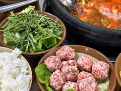 贡菜肉丸-笔记安顺夺夺粉火锅