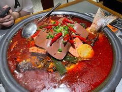 -探鱼·鲜青椒爽麻烤鱼(苏宁广场店)