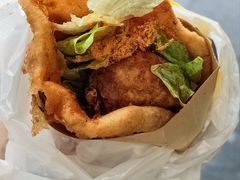 -小红车炸蛋葱油饼