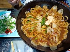 水库鱼粘卷子-海碗油泼面·八次方·水库鱼·粘卷子(平谷店)