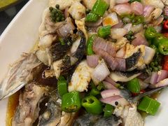 青花椒蒸草鱼-姑婆山森林酒店