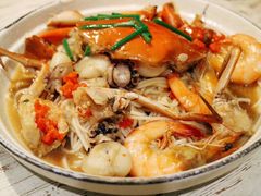 膏蟹拌面-十面欢腾·海鲜面·台式Bistro(长乐路店)