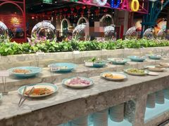 自助调料区-火锅岛潮牌自助餐厅(天津天佑城店)