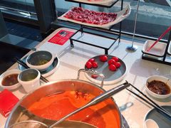 自助调料区-左庭右院鲜牛肉火锅(苏州园区永旺店)