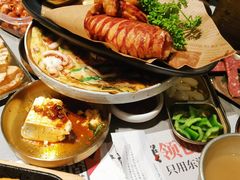 -草家酱蟹炭火烤肉店(珲春南路一店)