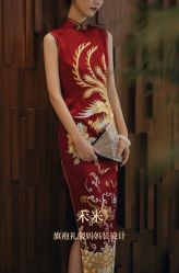 -禾米旗袍妈妈装礼服定制(嘉业国贸店)