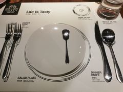 餐具摆设-西堤牛排(龙德广场店)