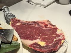 谷饲200天黄油熟成战斧牛排-红沃鳗鱼黑牛烤肉店(不老街店)