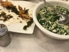 荠菜肉丝豆腐羹-翠亭酒家(山西南路店)