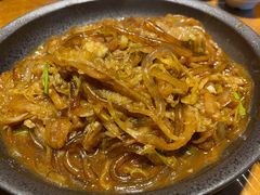 五花肉炒酸菜粉-95号酱骨·一块豆腐(展春园西路店)