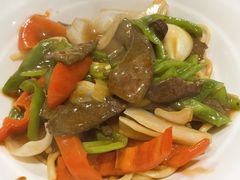 猪肝面-汤去三面(骆驼店)