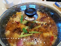 -蜀八婆鲍鱼鸡煲虾(宝安坪洲店)