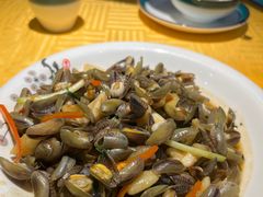 九层塔炒薄壳-惠来·海鲜砂锅潮宴鱼仔(江夏店)