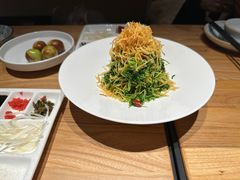 巧拌豆苗-四季民福烤鸭店(前门廊房二条店)