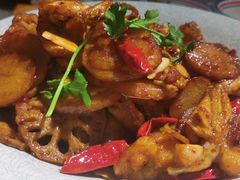 干锅牛蛙-三玛璐酒楼(汉口路店)