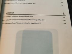 菜单-wineapp葡萄酒餐吧(外滩金融中心店)