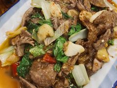 肝腰合炒-雨田饭店