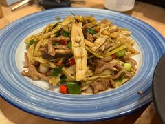 野生笋炒肉丝-宏状元现熬粥·京味菜(三里河店)
