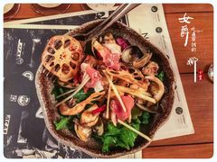 火腿海鲜色拉-斯普汇生蚝牛排馆(中骏世界城店)