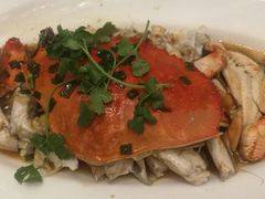 葱油蒸珍宝蟹-杭州国际会议中心洲际酒店-菋道海鲜餐厅