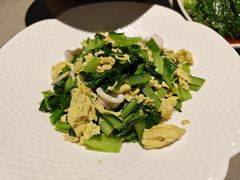 小白菜鱿鱼炒鸡蛋-有喜胶东小馆(太申祥和店)