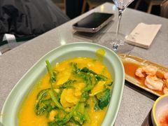 豌豆黄浸豌豆尖-半山腰·云南菜(侨福芳草地店)