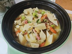 冬腌菜咸肉河虾烧春笋&nbsp;¥79-绿茶餐厅(龙井船宴· 品牌总店)