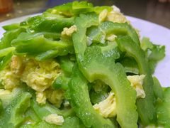 苦瓜炒鸡蛋-范记靖远羊羔肉(博物馆店)