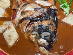 垮炖胖鱼头泡饼-大碗居·烤鸭·鱼头泡饼(天坛东门店)