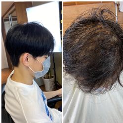 -型男帮男士假发补发·佩戴式发型