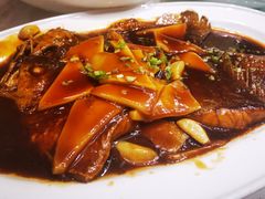 温式黄鱼烧年糕-柒园·三十年创意杭帮菜(龙湖滨江天街店)
