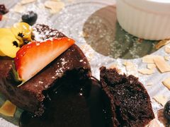 熔岩巧克力配冰激凌-IL Forno 意坊·意大利餐厅(花园店)