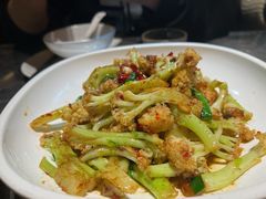 家常炒花菜-炊烟小炒黄牛肉(浦东世纪汇店)