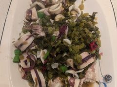 酸菜炒鱿鱼-温岭人家(红花北路店)
