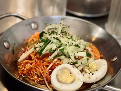 泡菜拌面-富乐满韩国正宗炸鸡韩国料理(虹泉路店)