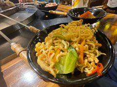 活阎罗炒方便面-忠义水浒烤肉(体育西路店)