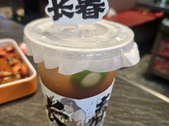 冻梨柠檬茶-钱锋炭缸烧烤(南湖大路总店)