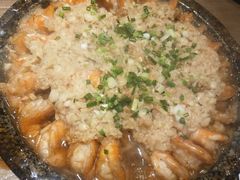 石板蒜蓉虾-小菜园新徽菜(芜湖奥特莱斯店)