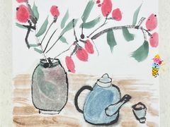 -谷隆画舍·国画书法素描彩铅水彩